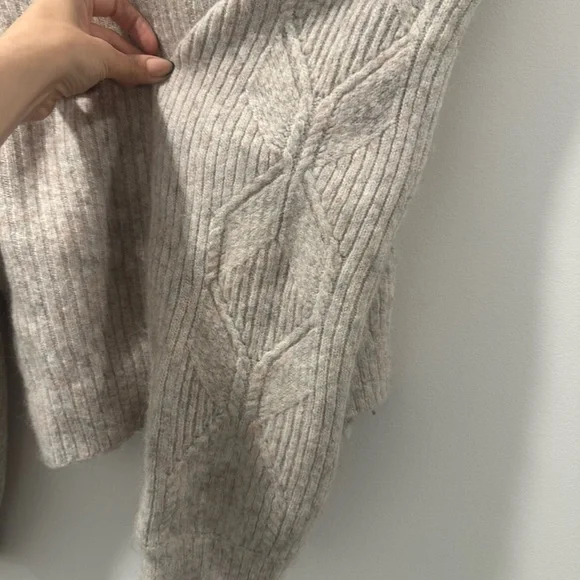 & Other Stories Beige Cardigan Sweater - Picture 4 of 5